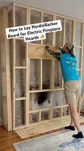 Step by Step: HardieBoard Install for Fireplace Hearth | How to Lay Cement Board
