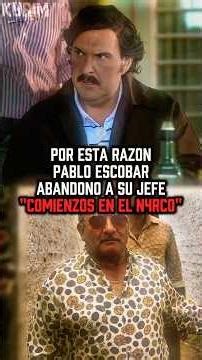 This is why Pablo Escobar ABANDONED his BOSS 😳🔥 #elpatrondelmal #carteldemedellin #entertainment
