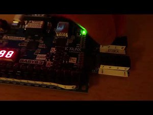 Nand2Tetris Hack computer on FPGA