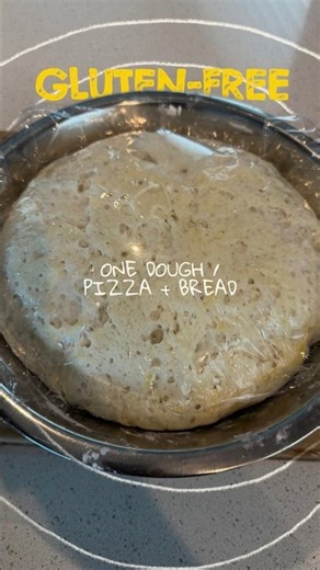 The ONE Gluten-Free Dough I Use for BOTH Pizza + Bread 🍕🍞 | Caputo