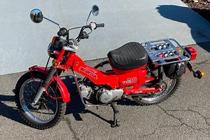 Honda CT110: Postie Bike Turned RTW Traveler - Adventure Rider