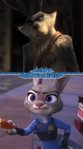 Bunnymund vs Judy Hopps