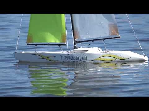 Elkes RC-Segelboot Reely Triumph 800 - Elke's RC sailboat Reely Triumph 800