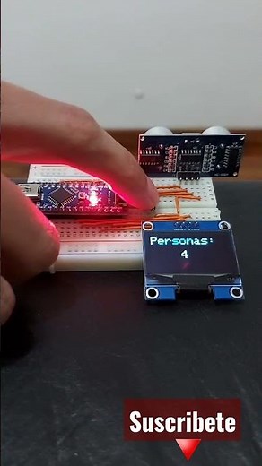 Contador de personas con Arduino Nano