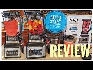 Review Ninja Professional Plus Kitchen System Blender BN801 Auto Start / Stop is Amazing!