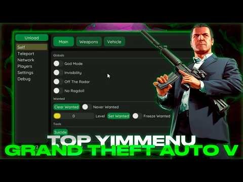 **Greated** Yim Mod Menu - Grand Theft Auto V | Divine Cheat For GtaV Online | Many Functions | FREE