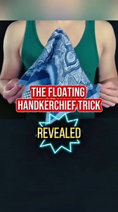 8K views · 57 reactions | The floating handkerchief trick. revealed. Amazing! #magic #magictricks #magician #illusionist | Jerome Reyes | Facebook