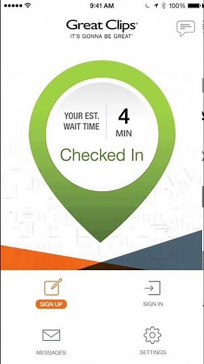 The New Great Clips App with Online Check-In - iPhone Version