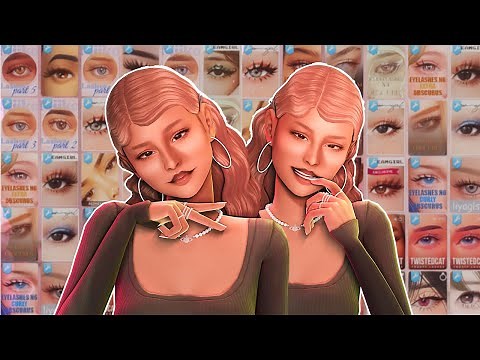 *UPDATED* Eyelash Haul | The Sims 4