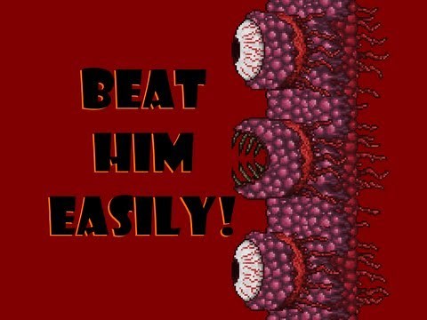 How to EASILY beat the Wall of Flesh Terraria
