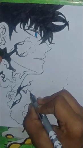 Sung Jin-Woo Complete Manga Panel Sketch Solo Leveling Full Drawing #anime #sungjinwoo #sololeveling