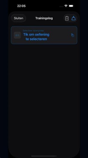 Krachttraining op vergrendelscherm | Trero Dynamic Island + Widget