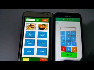 Admire POS - Ordering from Waiter's Smartphone or Tablet
