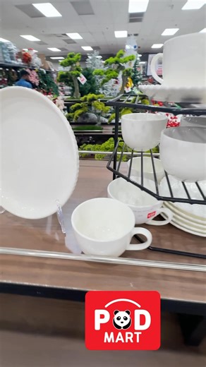 🍽✨ Elegant White Dinnerware Set – Simple, Stylish, Essential. ✨🍽 Upgrade your dining table with our beautifully crafted white ceramic dinnerware — timeless, versatile, and perfect for any occasion. | PD Mart