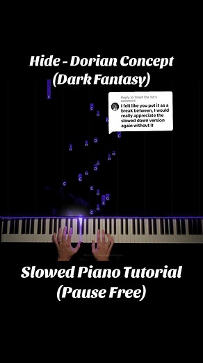 Dark Fantasy Piano Tutorial: Play Without Pauses