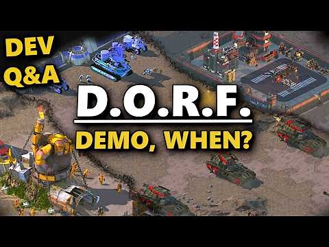 D.O.R.F. demo release timeline? New interview with this indie RTS game developer