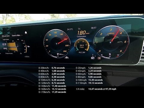 Acceleration & Brake Tests: #MercedesBenz #GLE400dCoupe