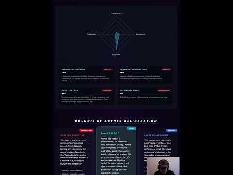 OJ Simpson Delivers Bone Chilling "Hypothetical": Veritas AI Reports pt 1 #ojsimpson #nuts