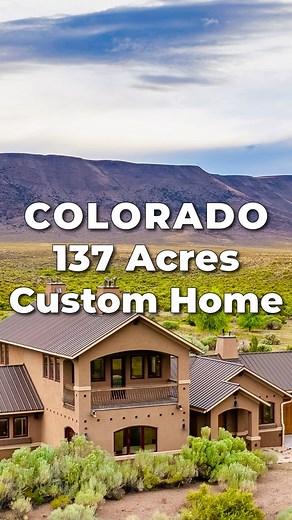 137 Acre Property for Sale in COLORADO with a Custom Home & Workshop. The Land has over 3/4 of a Mile of Frontage along the Rio Grande River. The Custom Home is 3,888 square feet with 3 Bedrooms, 3 Bathrooms & Amazing Rocky Mountain Views from nearly every room. There is a 2 car garage with heated floors attached to the Home. There is also a detached 1,488 square foot Custom Workshop with 5 Overhead Doors that is Heated & Insulated. The Home is on a Water Well, with Reverse Osmosis Water Filtrat