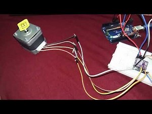(Demo) DRV8825 Stepper Motor Driver Module with Arduino using AccelStepper Library