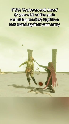 Ain’t going down without a fight… #battletalent #oculus #vr #pov