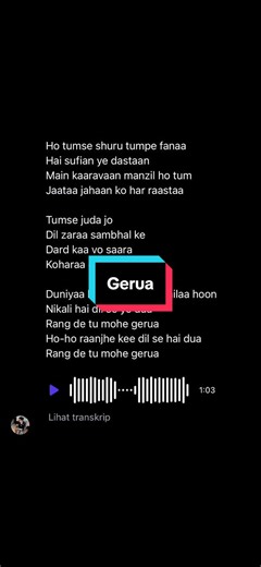 Gerua: A Soulful Indian Love Song