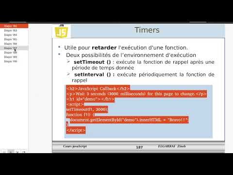 Javascript : fonctions de retours (callback function ) P2