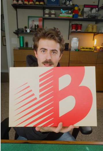 BRO IM GEEKING Thank you 🙌 @New Balance What are you going for from the latest New Balance Mad In USA collection? #mysterybox #unboxing #sneakers