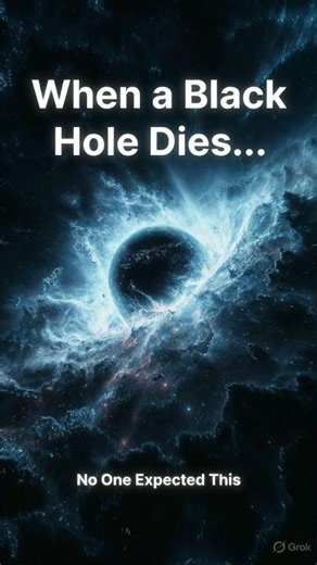 What Happens After A Black Hole Dies?