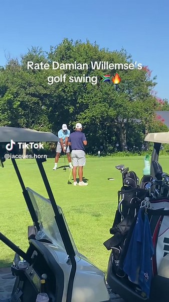 Rate Damian Willemse’s Impressive Golf Swing
