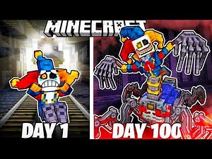 I Survived 100 Days as THE PROTOTYPE in Minecraft!