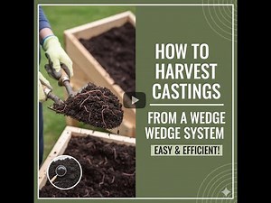 How to Harvest Worm Castings from a Wedge System | Meme’s Worms Tutorial 🪱🌱