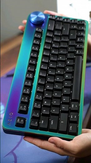 This keyboard came out of nowhere.