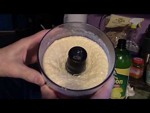 Hummus recipe plus Stack n Press Hamilton Beach food processor demo