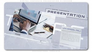 Videohive Digital Corporate Presentation Slideshow - 22668630 AEdownload.com