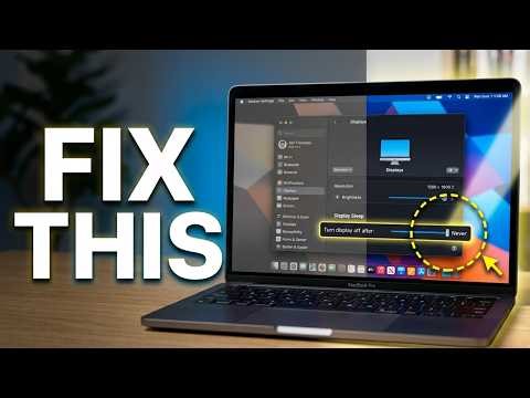 How To Turn Off Auto Sleep on Mac (Display Timeout Fix)