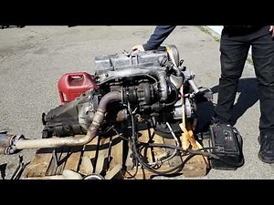 Mercedes OM617 Turbodiesel Engine with 50k Original Miles TESTING