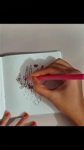 Butterfly Skeleton Hand "Memento Mori Art"