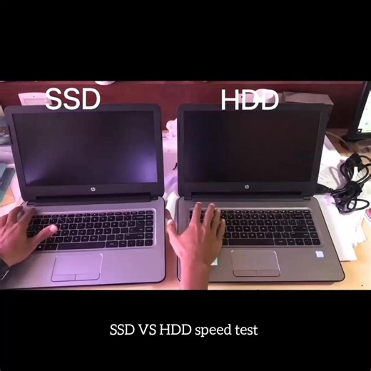 SSD VS HDD speed test #SSD #HDD #SSDvsHDD #SpeedTest #Storage #HardDrive #SolidStateDrive #PCPerformance #ComputerHardware | تعلم الكمبيوتر بنفسك
