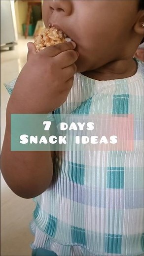Healthy snacks for toddlers