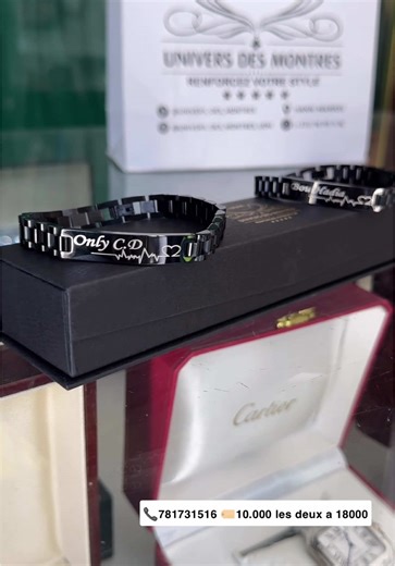 Lindoyna warr trop😍🎁🎁 #coupl #personnalisation #montrepersonnalisée #couple #cadeau #tendance #tendance_sur_tiktok ' #braceletpersonnalise #montre #offrir #venteenligne #couplestiktok