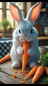 🐇 Rabbit ASMR 🎧 | Crunchy, Juicy, Sticky Eating Sounds! (No Talking)