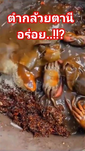 #ตำกล้วยตานี #อร่อย #อาหาร #funny #shorts