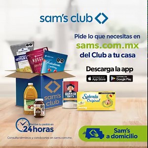 1.7K reactions · 41 shares | Para comprar más fácil desde casa conoce la nueva app de Sam's Club . ¡Descárgala sin costo y recibe en menos de 24 horas! | Sam's Club México | Facebook