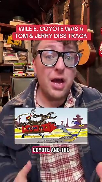 Wile E Coyote and the Road Runner were supposed to be a parody of Tom & Jerry that got out of hand