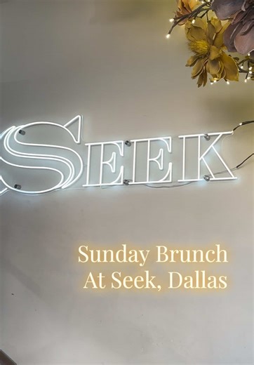 Since my other one got deleted lol…brunch at seek! #fypシ #dfw #dallas #brunch #events