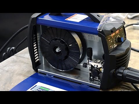 Mig welding aluminium with the Hyundai HG200 welding machine / Test Aluminium Mig schweißen