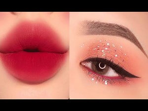 korean makeup |مكياج خفيف للعين و الشفاه بالطريقة الكورية🌺بطريق سهلة