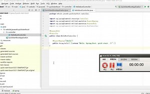 使用SpringInitializr快速创建SpringBoot项目-3_编写运行HelloBootController并访问以及注意事项