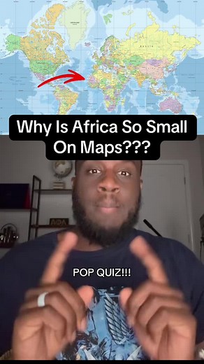 Why Africa Appears Small on Maps: Mercator Projection Explained